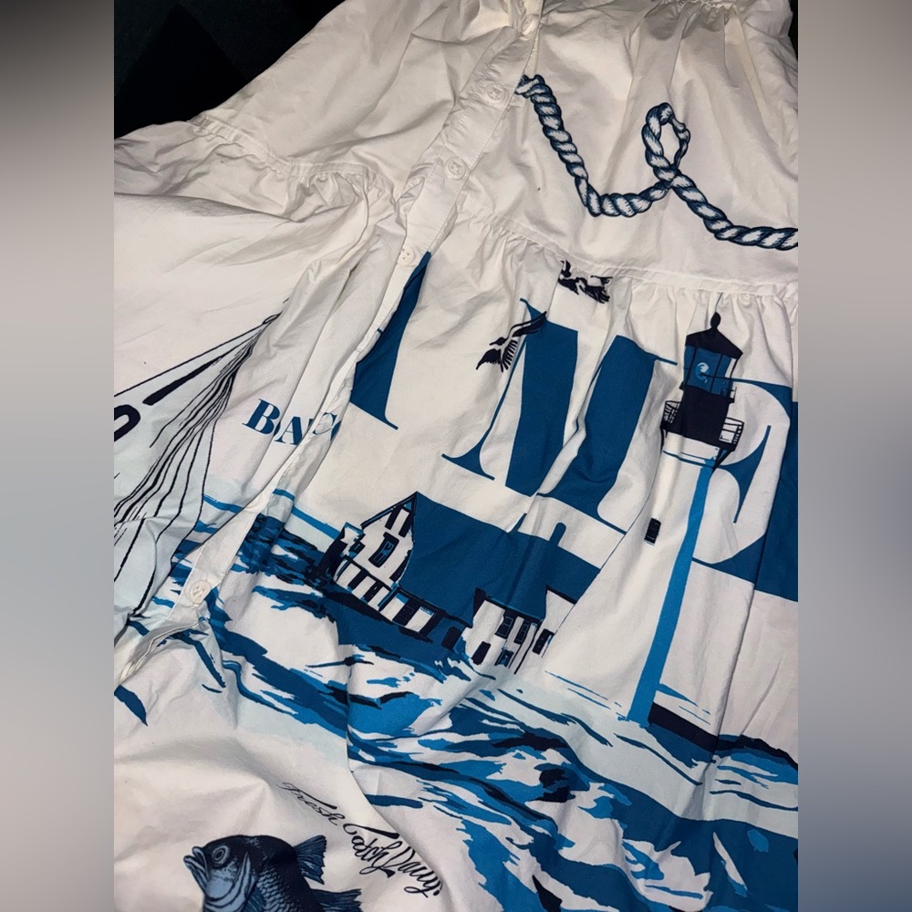 Anthropologie Maeve Sleeveless Midi Shirt Dress - Picture 5 of 8